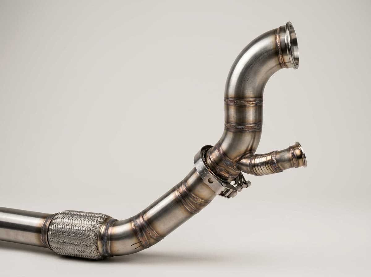 RR EWG downpipe — Reverse rotation