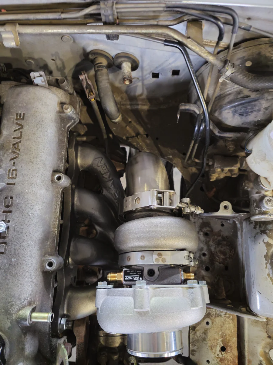Reverse Rotation EWG Top Mount Turbo Kit | MX5 NA/NB
